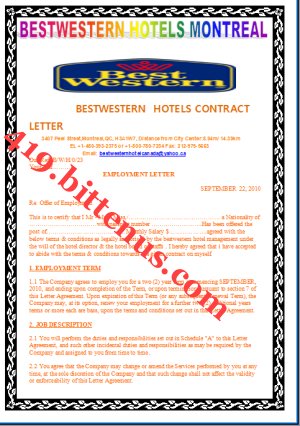 BESTWESTERN-HOTELS-CONTRACT-AGREEMENT-LETTER