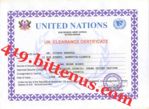 Un_Clearance_Certificate