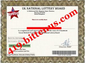UK national lottery board