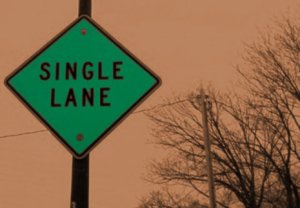 single lane