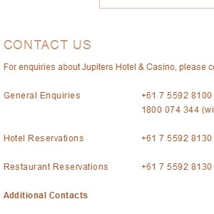 Jupiters Hotel