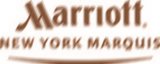new york city hotels: marriott marquis logo