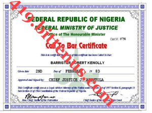 Robert_Kenolly_Call_To_Bar_Certificate