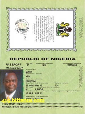 Ken Mark passport