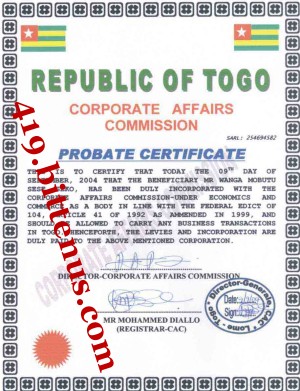 probate_certificate